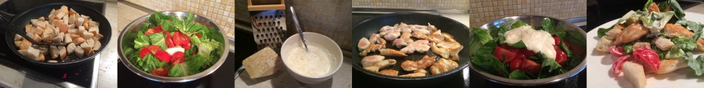Салат «Цезарь»
